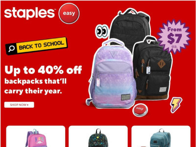 Staples Outdated Flyer Thumbnail