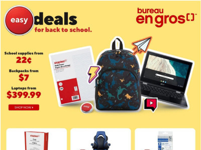 Staples Flyer Thumbnail valid from Friday July 31, 2026 to Thursday August 6, 2026