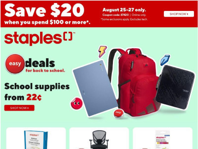 Staples ROC Flyer