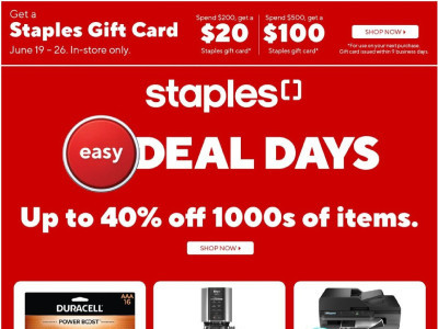 Staples ROC Flyer