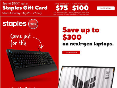 Staples ROC Flyer