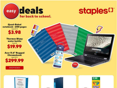 Staples Outdated Flyer Thumbnail