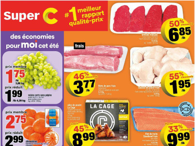 Super C Circulaire hebdomadaire Flyer