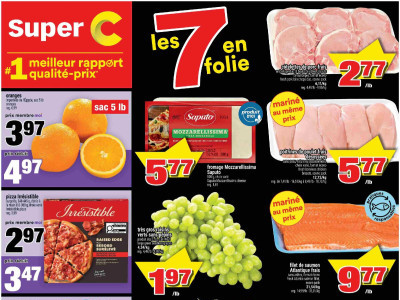 Thumbnail - Super C Circulaire Hebdomadaire Flyer