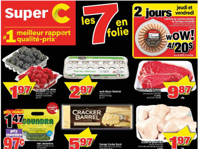 Thumbnail - Super C Circulaire hebdomadaire Flyer