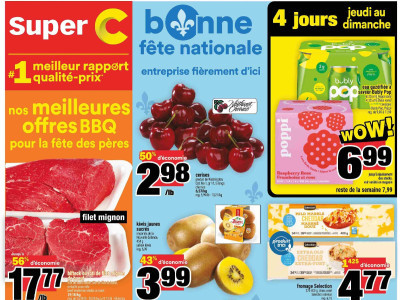 Super C Circulaire Hebdomadaire Flyer