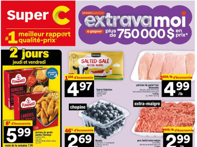 Super C Circulaire hebdomadaire Flyer