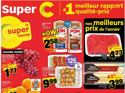 Super C Circulaire hebdomadaire Flyer