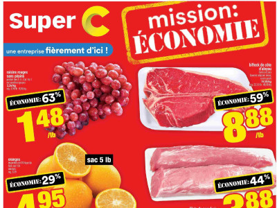 Thumbnail - Super C Circulaire hebdomadaire Flyer