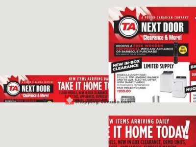 TA Appliances & Barbecues Flyer Thumbnail