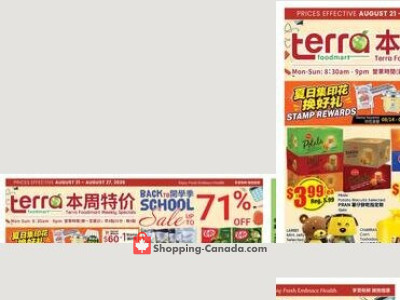 Terra Foodmart Flyer Thumbnail