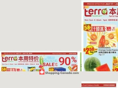 Terra Foodmart Weekly Flyer Terra Foodmart (L5K1R8-L5K1R8) Flyer