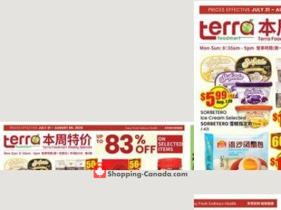 Thumbnail - Terra Foodmart Weekly Flyer Terra Foodmart (L5K1R8-L5K1R8) Flyer