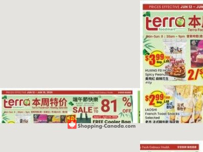 Terra Foodmart Weekly Flyer Terra Foodmart (L5K1R8-L5K1R8) Flyer