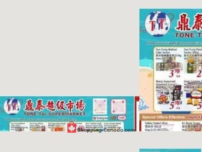 Tone Tai Supermarket Weekly Special Tone Tai Supermarket (M2J3K3-M2J3K3) Flyer