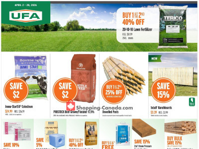 United Farmers Of Alberta flyer Flyer