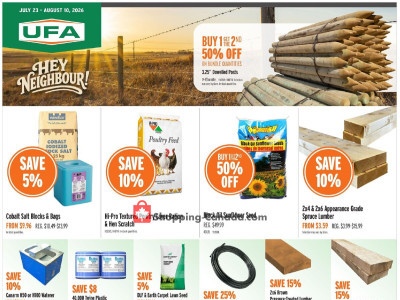 United Farmers Of Alberta flyer Flyer