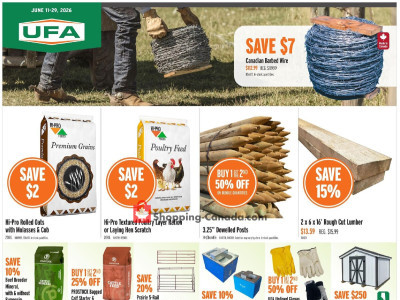 United Farmers Of Alberta flyer Flyer