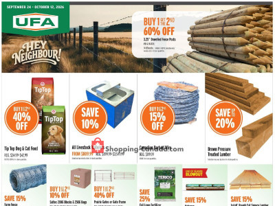 United Farmers Of Alberta flyer Flyer