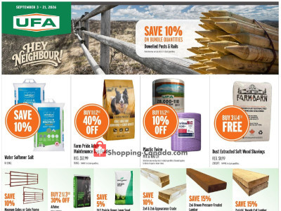 United Farmers Of Alberta flyer Flyer