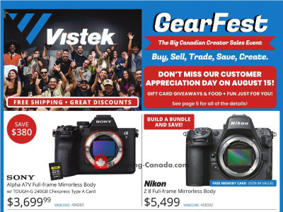 Vistek flyer Flyer