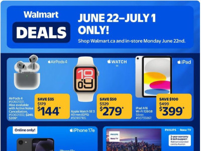 Walmart Flyer Thumbnail valid from Monday June 22, 2026 to Wednesday June 24, 2026