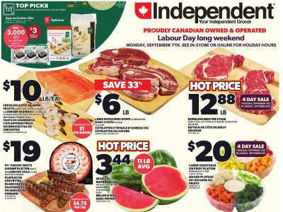 Your Independent Grocer SUPRESSED BA Flyer