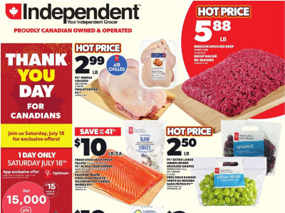 Your Independent Grocer SUPRESSED BASE Flyer
