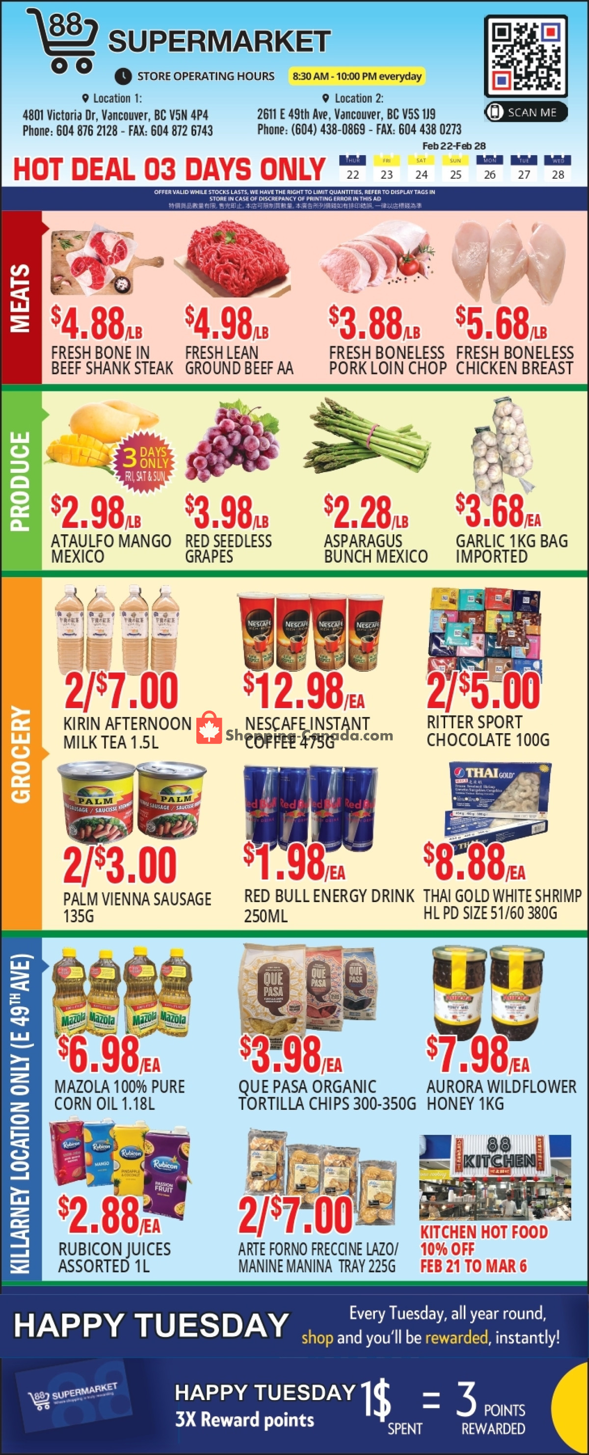 88 Supermarket flyer from Thursday February 22, 2024 to Wednesday February 28, 2024 - page 3
