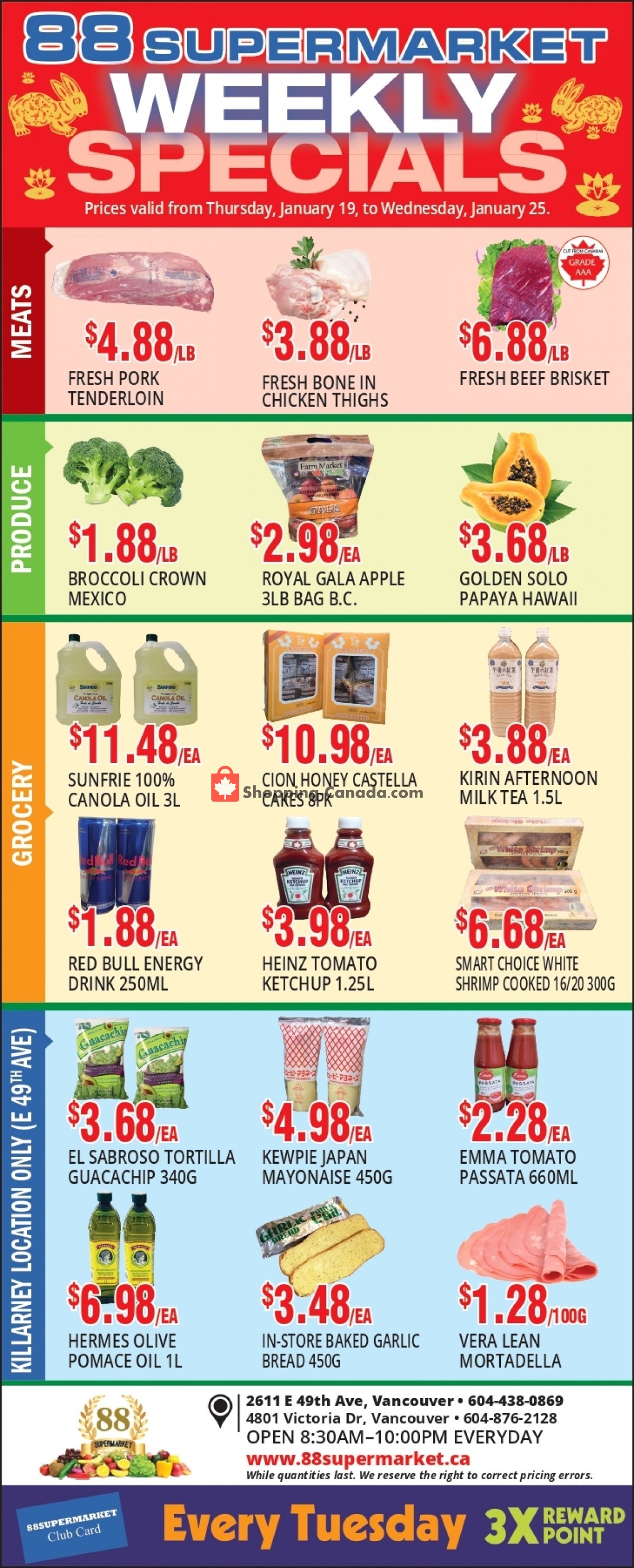 88 Supermarket flyer from Thursday January 19, 2023 to Wednesday January 25, 2023 - page 3