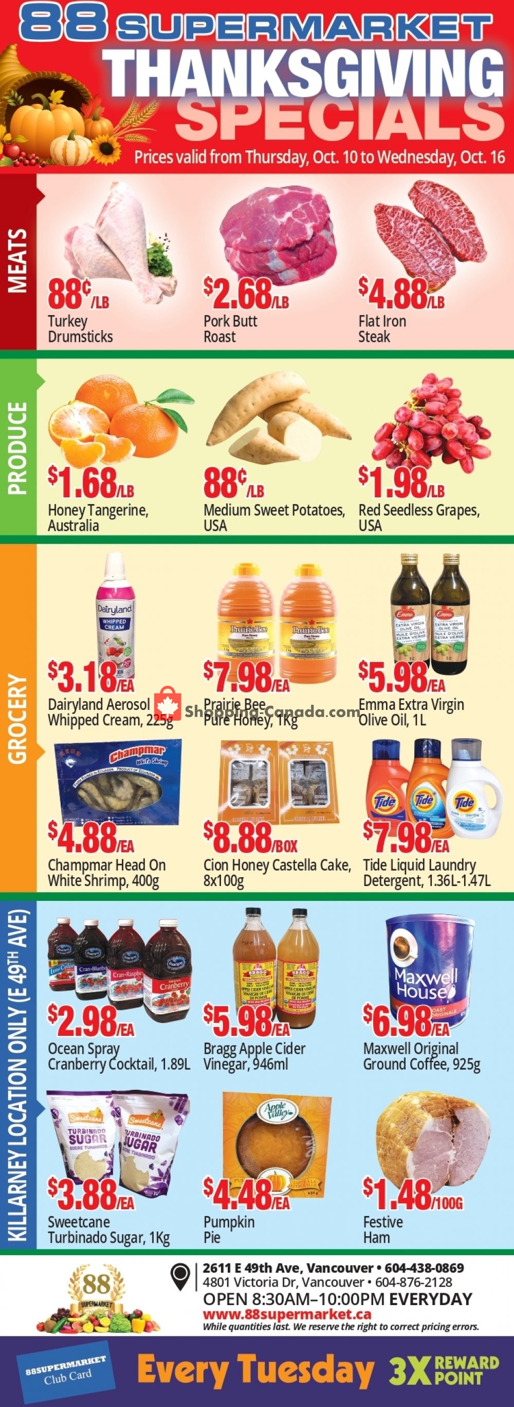88 Supermarket flyer from Thursday October 10, 2019 to Wednesday October 16, 2019 - page 2