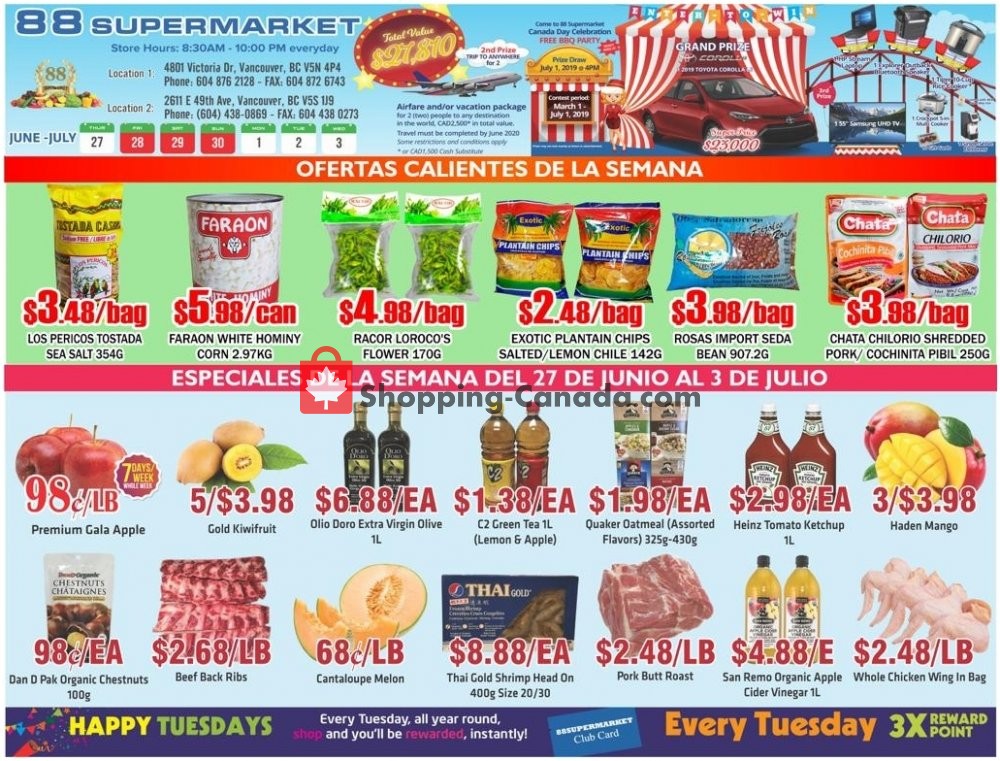 88 Supermarket flyer from Thursday June 27, 2019 to Wednesday July 3, 2019 - page 4