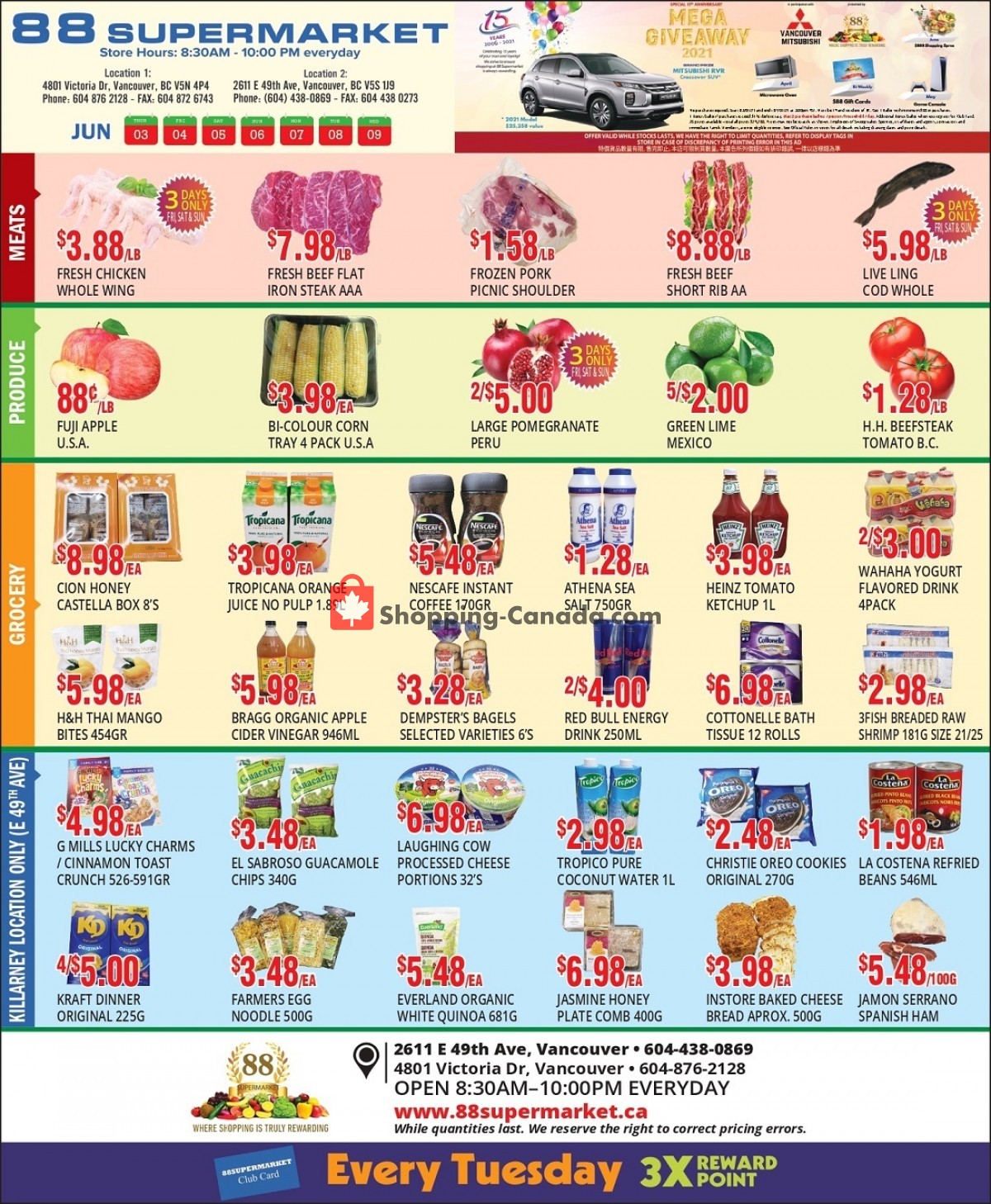 88 Supermarket flyer from Thursday June 3, 2021 to Wednesday June 9, 2021 - page 2