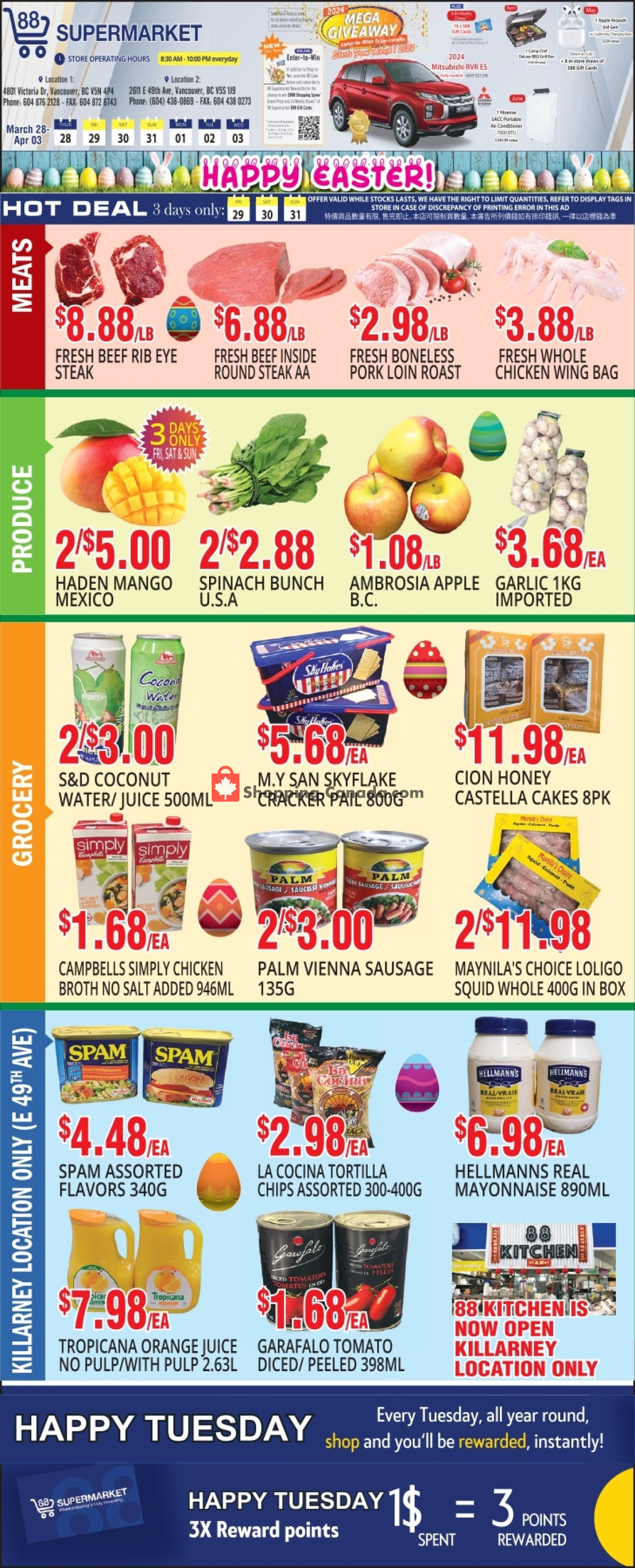 88 Supermarket flyer from Friday March 29, 2024 to Thursday April 4, 2024 - page 3