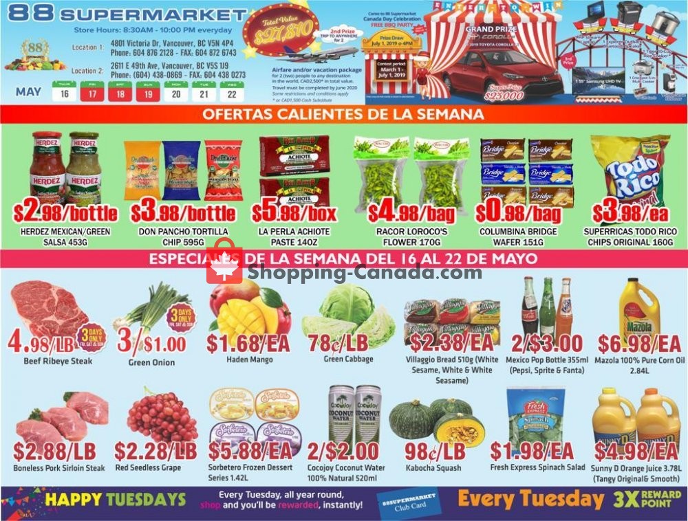88 Supermarket flyer from Thursday May 16, 2019 to Wednesday May 22, 2019 - page 4
