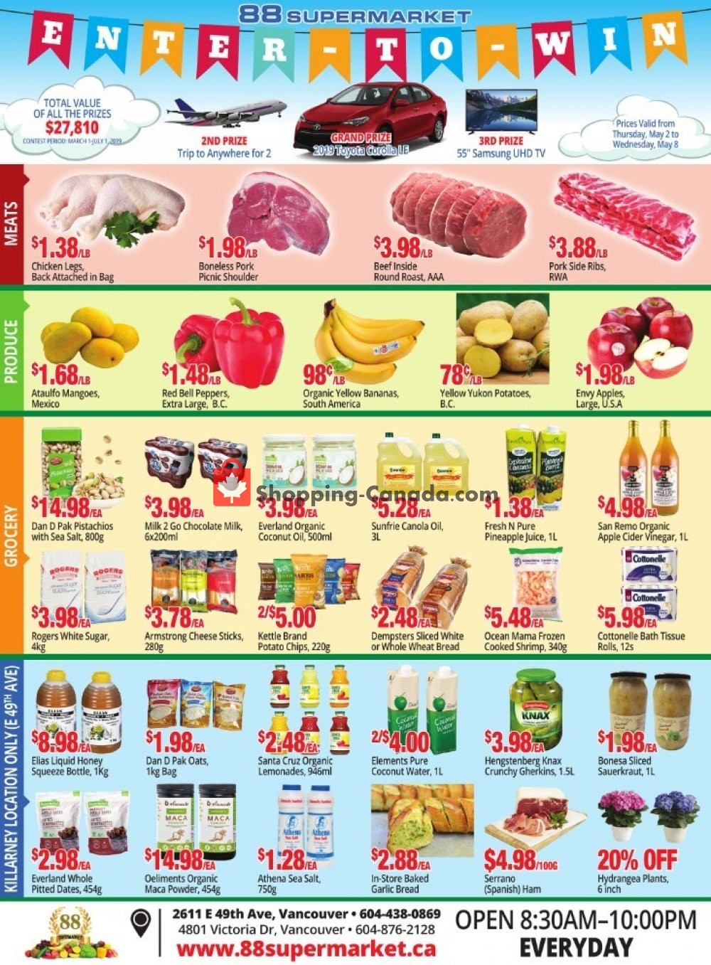 88 Supermarket flyer from Thursday May 2, 2019 to Wednesday May 8, 2019 - page 2