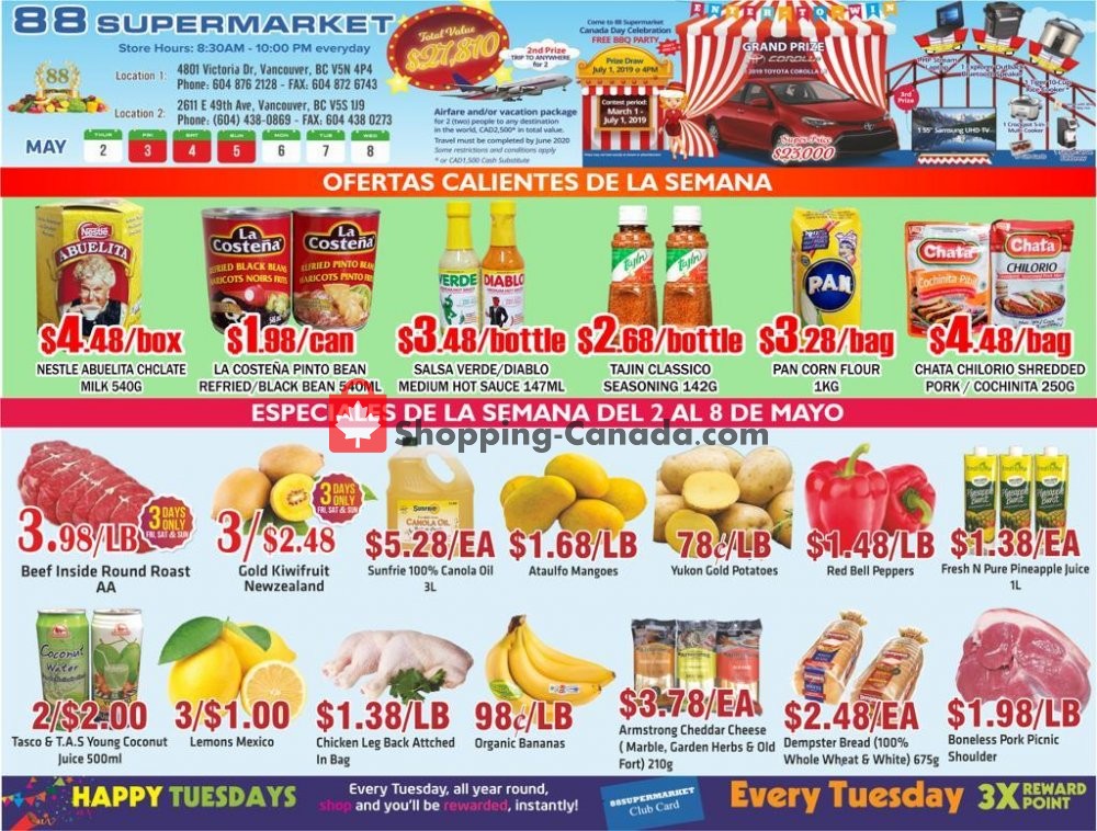 88 Supermarket flyer from Thursday May 2, 2019 to Wednesday May 8, 2019 - page 4
