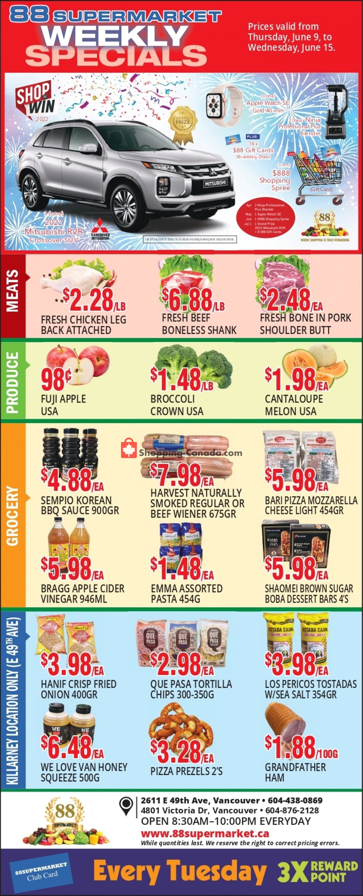 88 Supermarket flyer from Thursday June 9, 2022 to Wednesday June 15, 2022 - page 3