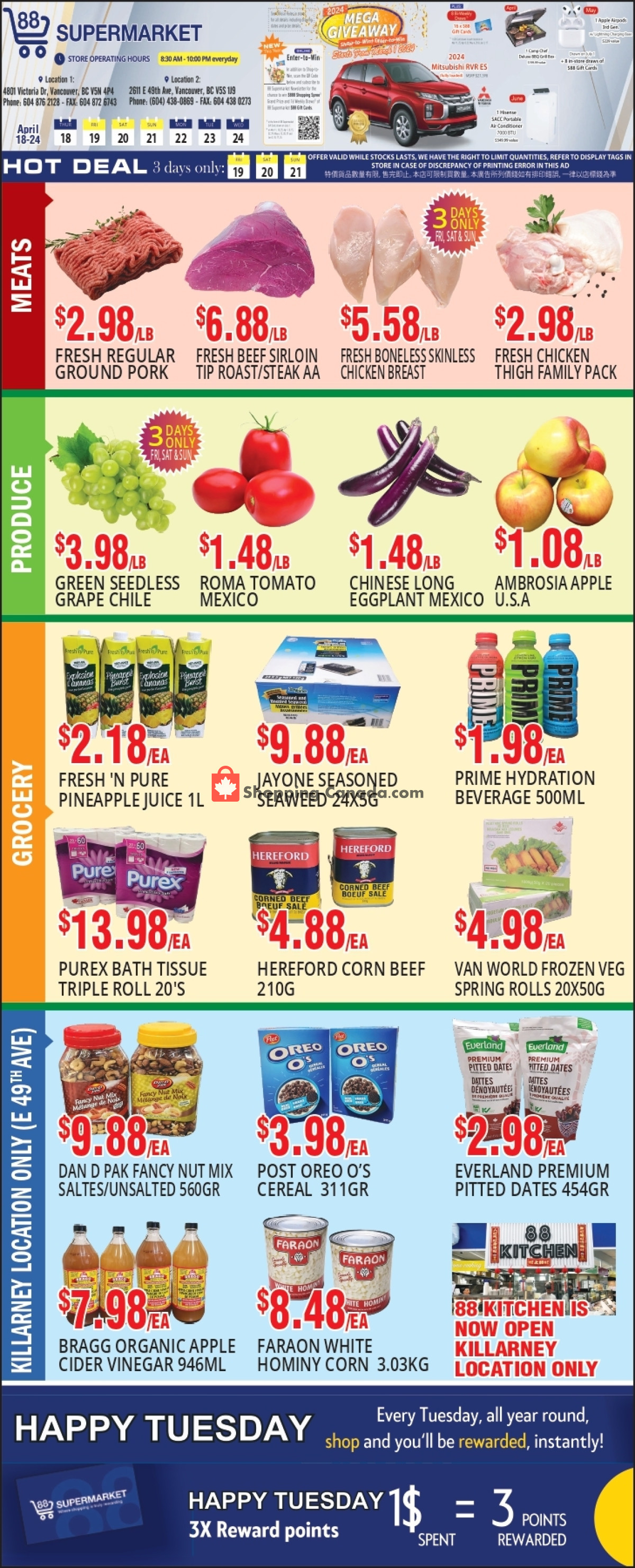 88 Supermarket flyer from Friday April 19, 2024 to Thursday April 25, 2024 - page 3