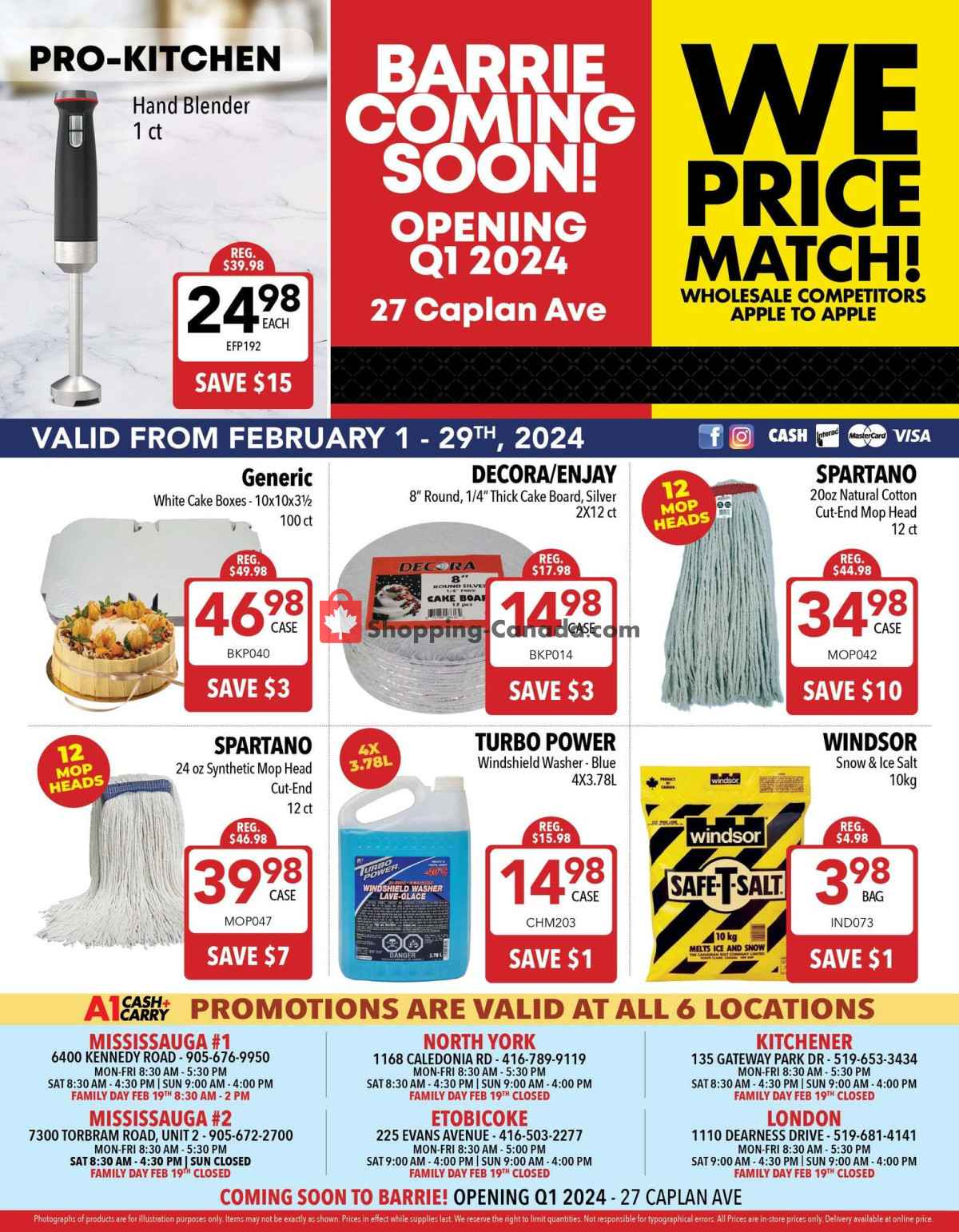 A1 Cash And Carry flyer from Thursday February 1, 2024 to Thursday February 29, 2024 - page 8