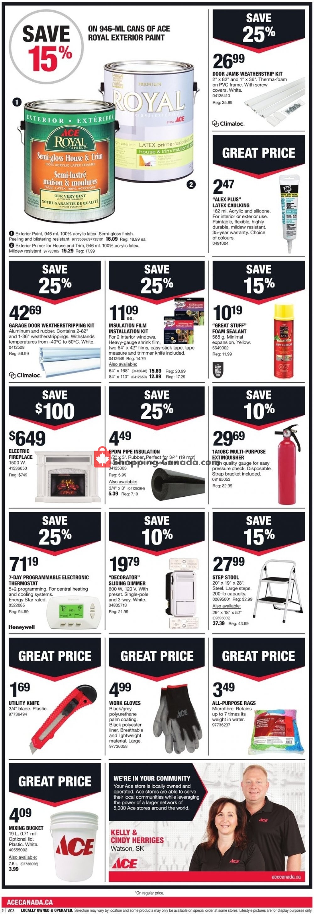 Ace Hardware flyer from Thursday September 12, 2019 to Sunday September 22, 2019 - page 2