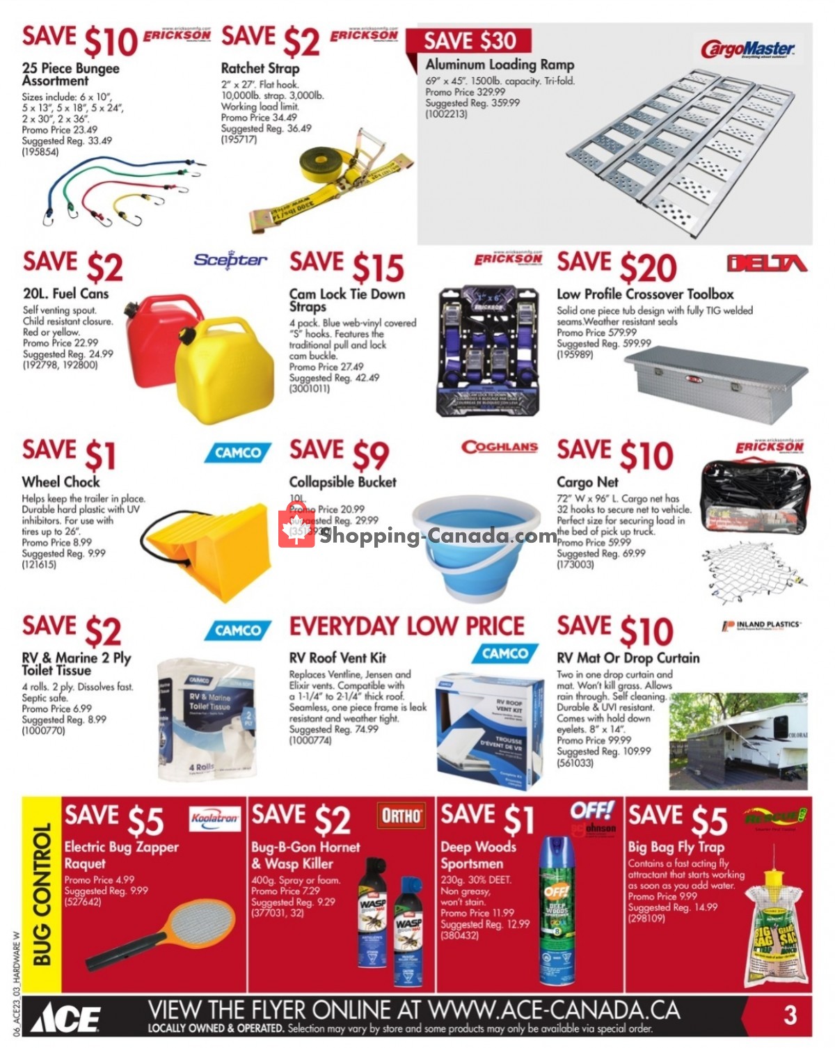 Ace Hardware flyer from Friday June 16, 2023 to Sunday June 25, 2023 - page 3