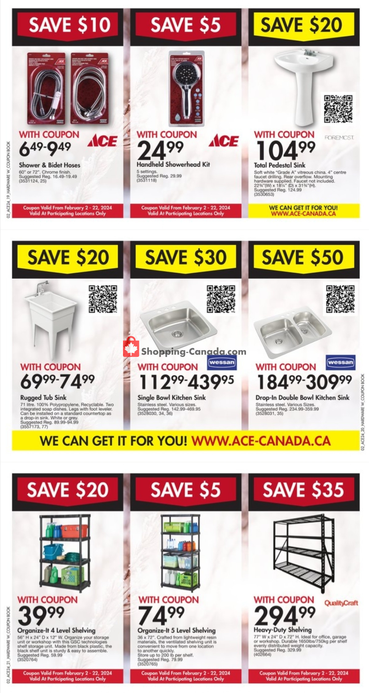 Ace Hardware flyer from Friday February 2, 2024 to Thursday February 22, 2024 - page 7