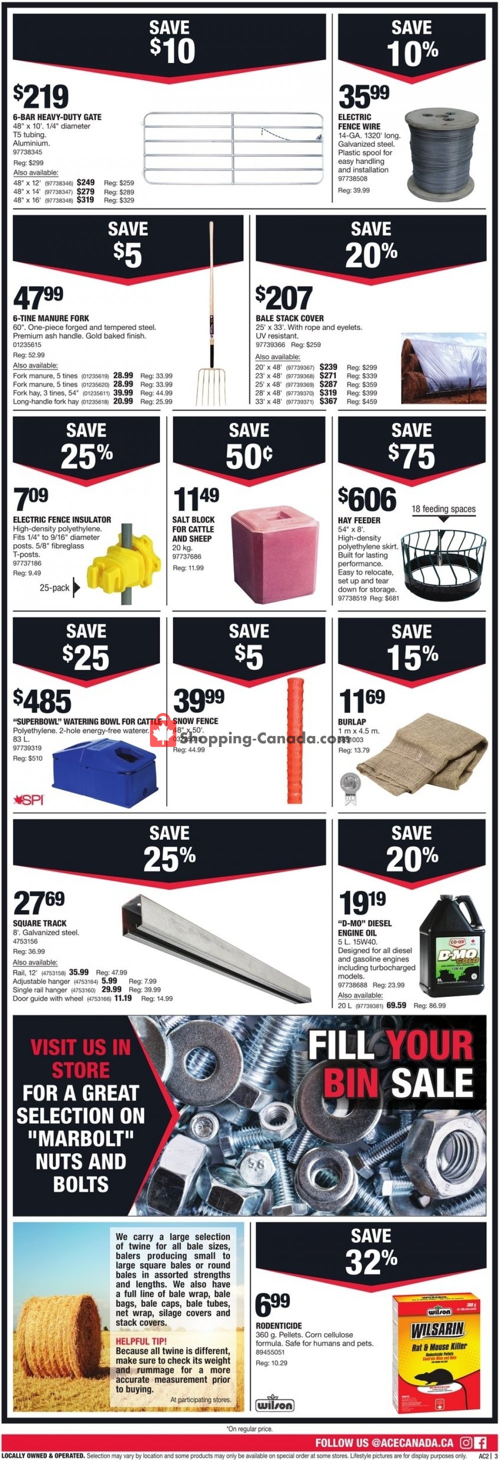 Ace Hardware flyer from Thursday September 5, 2019 to Sunday September 15, 2019 - page 3