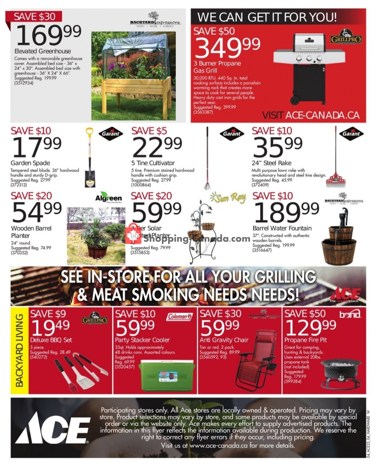 Ace Hardware flyer from Friday April 14, 2023 to Saturday April 22, 2023 - page 4