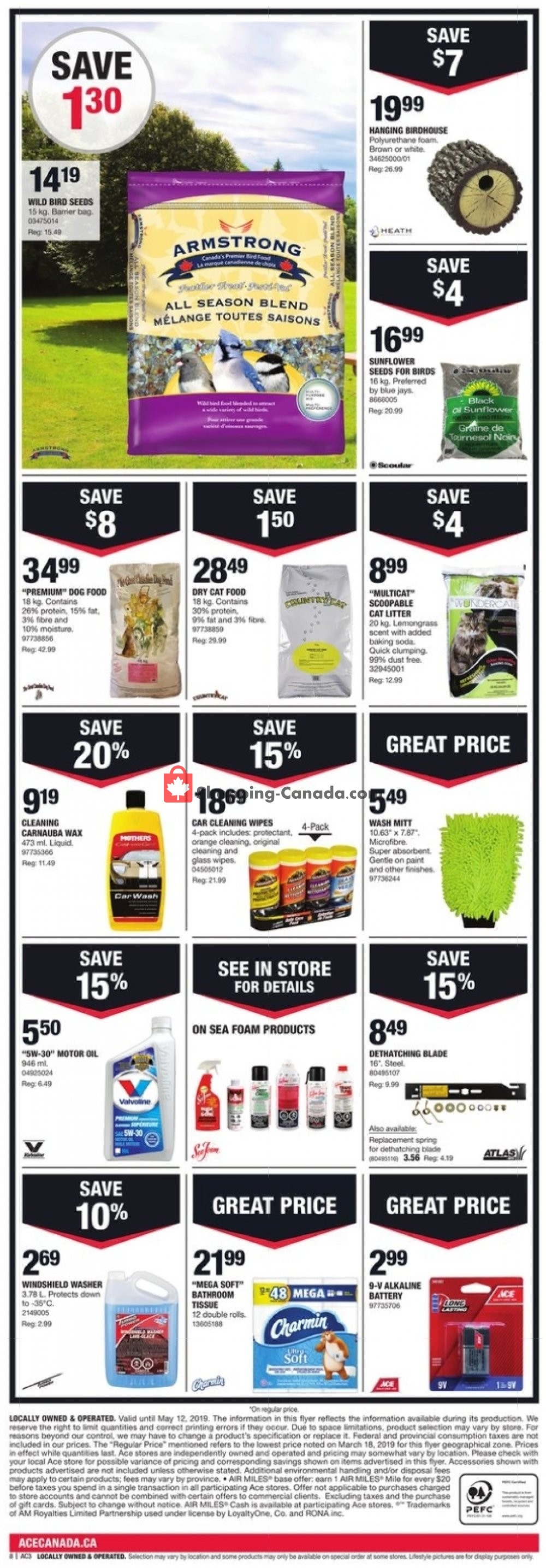Ace Hardware flyer from Thursday May 2, 2019 to Sunday May 12, 2019 - page 10