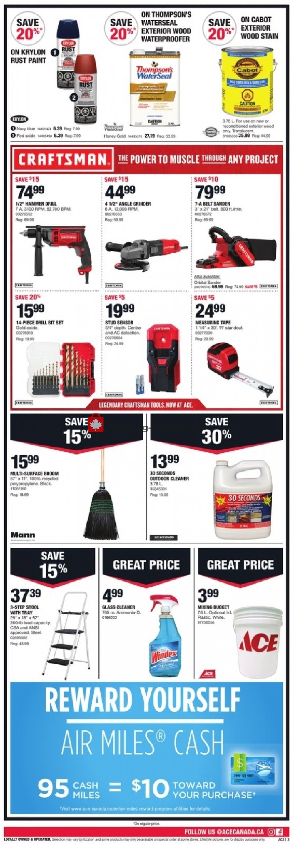 Ace Hardware flyer from Thursday May 2, 2019 to Sunday May 12, 2019 - page 3