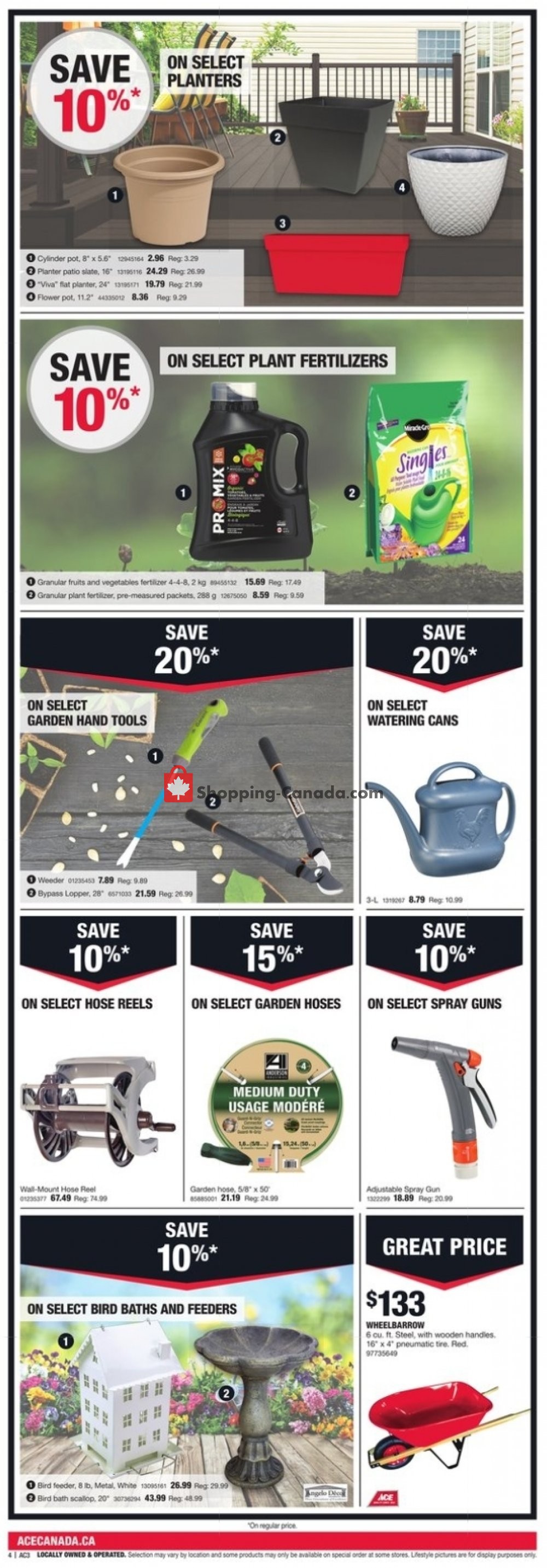 Ace Hardware flyer from Thursday May 2, 2019 to Sunday May 12, 2019 - page 4
