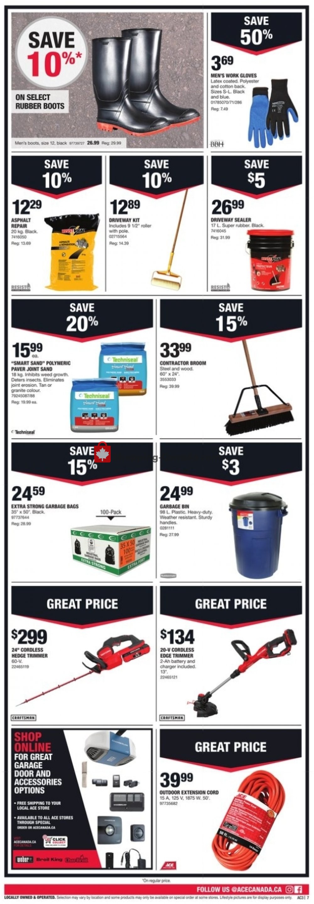 Ace Hardware flyer from Thursday May 2, 2019 to Sunday May 12, 2019 - page 9