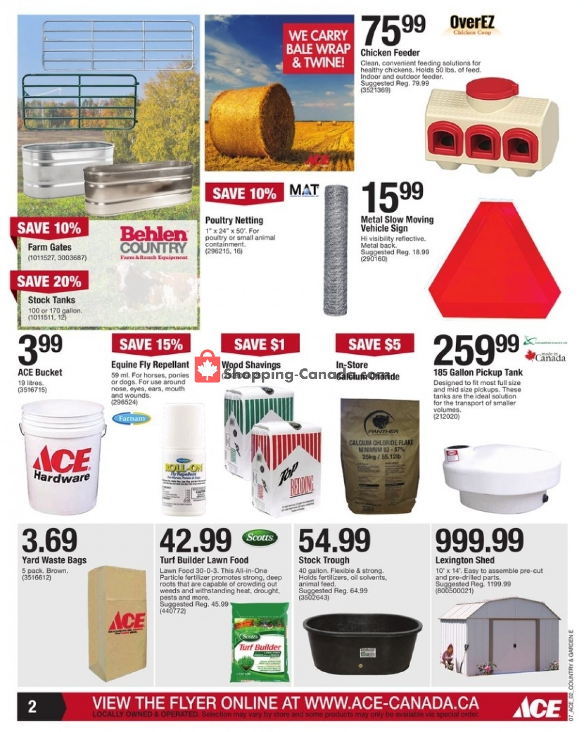 Ace Hardware flyer from Friday July 16, 2021 to Sunday July 25, 2021 - page 2